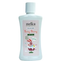 Дитяча піна для ванн Melica Organic від зайчика, 300 мл