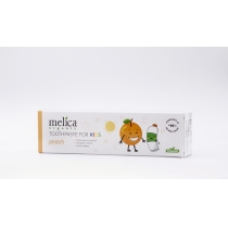 Зубна паста дитяча Melica Organic "Персик", 100мл