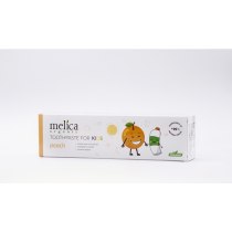 Зубна паста дитяча Melica Organic "Персик", 100мл