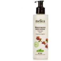 Зволожуюче молочко з екстрактом кави Melica Organic, 200 мл