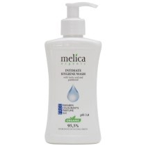 Засіб для інтимної гігієни Melica Organic з молочною кислотою і пантенолом, 300 мл