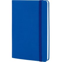 Деловая записная книжка VIVELLA, А5, мягкая обложка, резинка, белый блок линия, синий