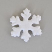 Набір пінопластових фігурок "Сніжинка", 75mm