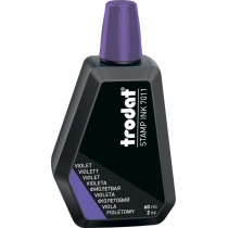 Фарба штемпельна TRODAT 7011 колір: фіолетовий, об'єм: 60 мл.