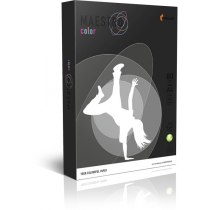 Бумага Maestro Color А4 80г/м2, 500 л, B100 черный