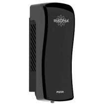 Диспенсер Rulopak для жидкого мыла и геля для душа в картриджах 350 мл, черный, пластик