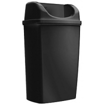 Відро для сміття Rulopak пластик чорний, 50л