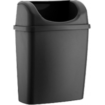 Відро для сміття Rulopak пластик чорний, 6л
