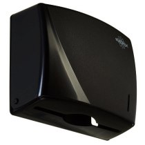 Диспенсер Rulopak для полотенец в пачках V, черный, пластик