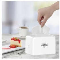 Диспенсер Rulopak для бумажных салфеток, центральное извлечение, белый, пластик