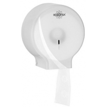 Диспенсер Rulopak для туалетного паперу у рулонах Джамбо, білий, пластик
