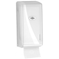 Диспенсер Rulopak для туалетного паперу в пачках, білий, пластик