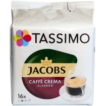 Кава мелена в капсулах JACOBS Тассімо Crema 112 г