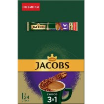 Кавовий напій JACOBS 3в1 Choco 24 шт х 15 г