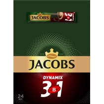 Кавовий напій JACOBS 3в1 Dynamix 24 шт х 12,5 г