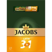 Кавовий напій JACOBS 3в1 Latte 24 шт х 13 г