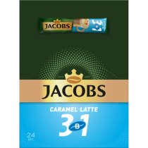 Кавовий напій JACOBS 3в1 Caramel Latte 24 шт х 12,3 г