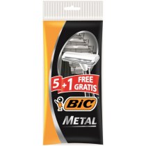 Станок BIC Metal без змінних картриджів 5+1 шт.