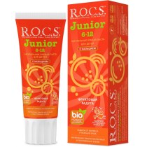 Зубна паста R.O.C.S. Junior Фруктова веселка для дітей, 74г