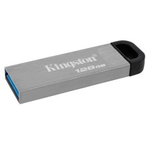 Флеш-драйв KINGSTON DT Kyson 128GB USB 3.2 Silver/Black