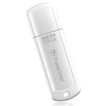 Флеш-драйв TRANSCEND JetFlash 730 128 GB USB 3.0 Білий