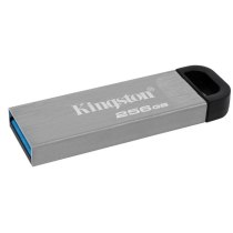 Флеш-драйв KINGSTON DT Kyson 256GB USB 3.2 Silver/Black