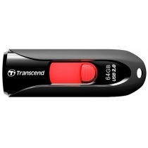 Флеш-драйв TRANSCEND JetFlash 590 64GB Чорний