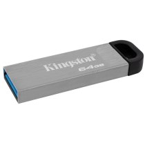 Флеш-драйв KINGSTON DT Kyson 64GB USB 3.2 Silver/Black