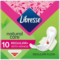 Прокладки гігієнічні Libresse Natural Care Ultra Normal 10 шт.