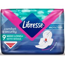 Прокладки гігієнічні Libresse Maxi Long 9 шт.