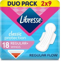 Прокладки гігієнічні Libresse Classic Protection Regular 18 шт.