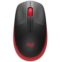 Миша Logitech M190 Full-size Wireless Red