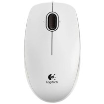 Миша Logitech Optical Mouse B100 White