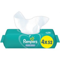 Cерветки Pampers Fresh Clean 4х52 шт