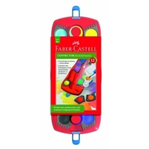 Фарби акварельні сухі  Faber-Castell CONNECTOR 12 кольорів