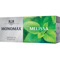 Чай зелений пакетований МОNОМАХ MELISSA 25шт х 1,5г