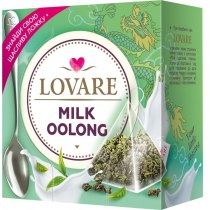 Чай улун листовий з ароматом молока пірамідки Lovare Milk oolong 15шт х 2г