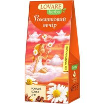 Чай квітковий із спеціями пакетований Lovare Ромашковий вечір 20шт х 1,8г