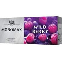 Чай чорний з ароматом лісових ягід WILD BERRY МОNОМАХ 25тш х 1,5г