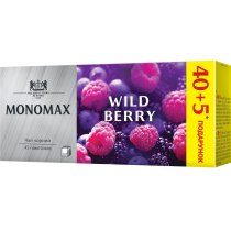 Чай чорний з ароматом лісових ягід пакетований МОNОМАХ WILD BERRY 40+5шт х 1,8г