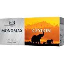 Чай чорний пакетований МОNОМАХ  CEYLON  25шт х 2г