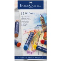 Набір пастелі олійної  Faber-Castell Oil Pastels, 12 кольорів