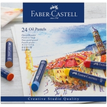 Набір пастелі олійної 24 кольори Faber-Castell Oil Pastels