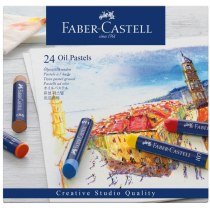 Набір пастелі олійної 24 кольори Faber-Castell Oil Pastels