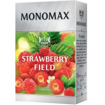 Чай зелений з ароматом суниці МОNОМАХ STRAWBERRY FIELD 80г