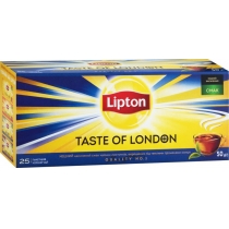 Чай чорний Lipton taste of london 25шт х2г