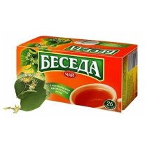 Чай черный Беседа липа и лайм 24шт 39г