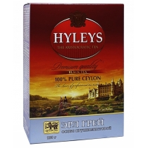 Чай чорний з ароматом бергамоту крупнолистовий Hyleys Ерл Грей 100г