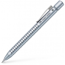 Олівець механічний Faber-Castell Grip 2011 року (корпус - сріблястий) 0,7 мм