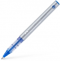 Ручка-роллер Faber-Castell Free Ink колір чорнила синій, 0,7 мм, одноразова